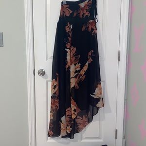 One shoulder dress